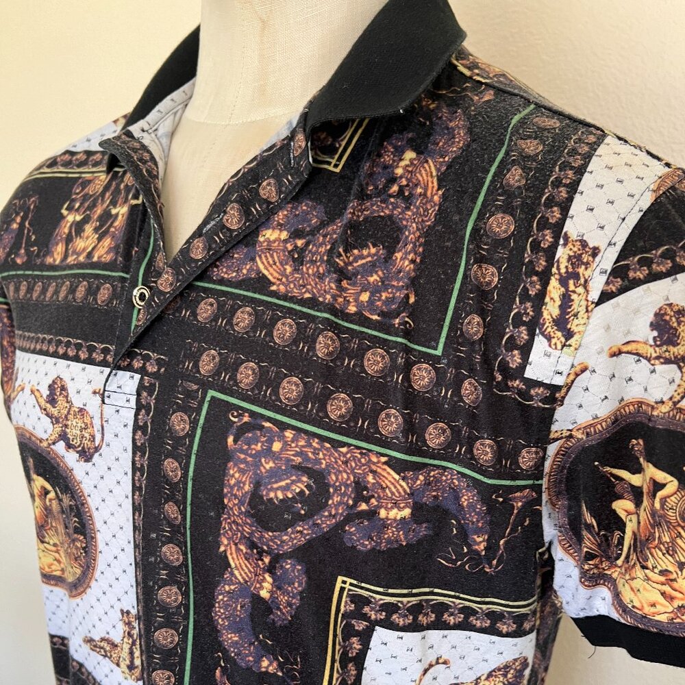 Pavini - Polo - European Print - Size Large